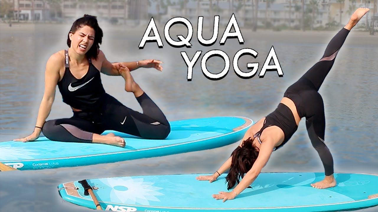 DOING YOGA ON A SURFBOARD | MeganBatoon