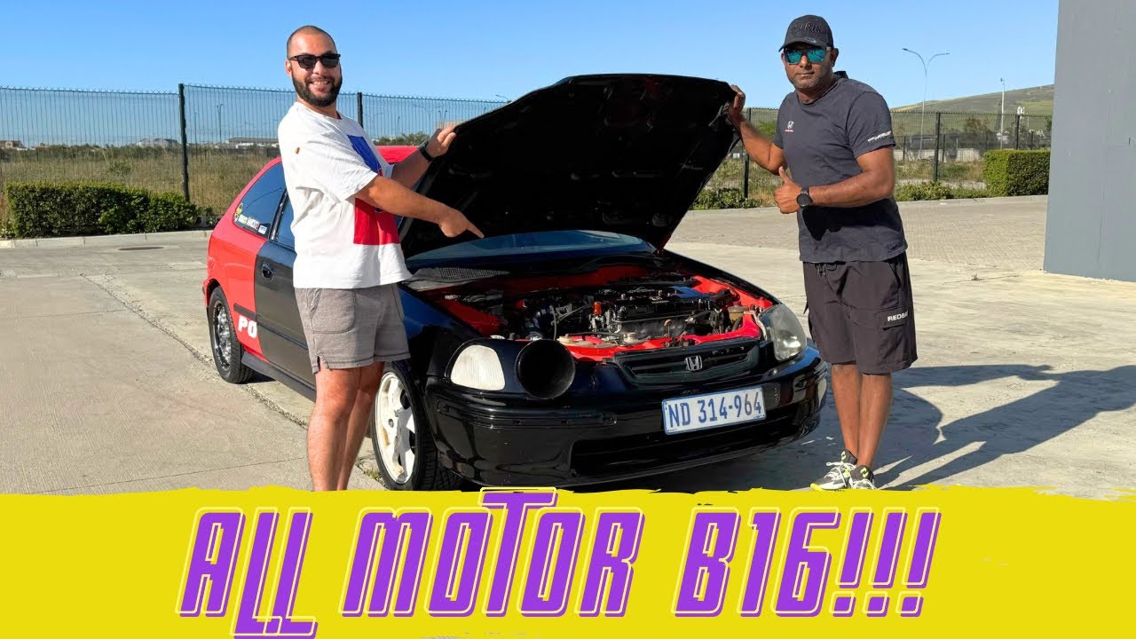 Nearly 10000RPM 12 second Honda B16 was wicked fast!