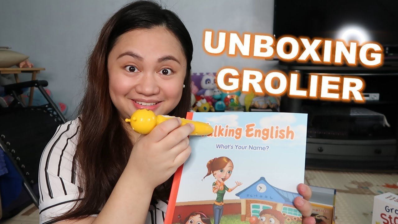 Grolier Unboxing - Talking English
