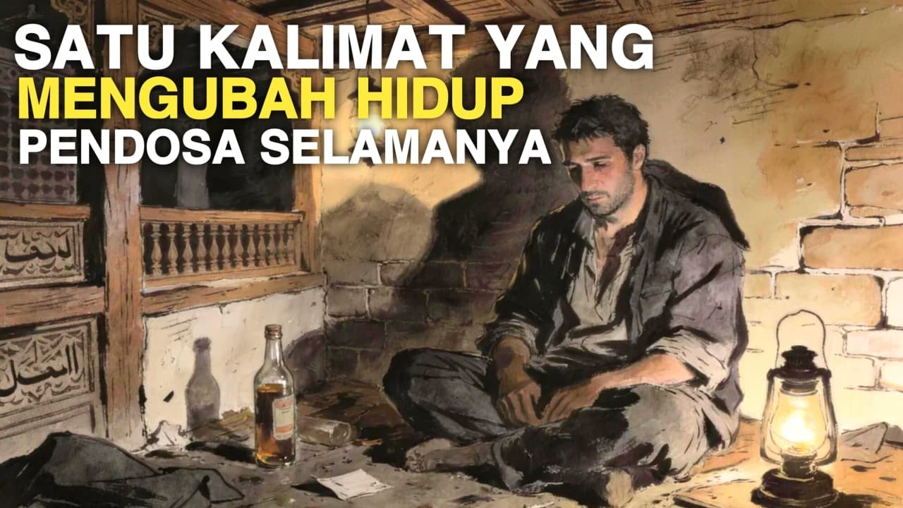 Satu Kalimat yang Mengubah Hidup Seorang Pendosa Selamanya