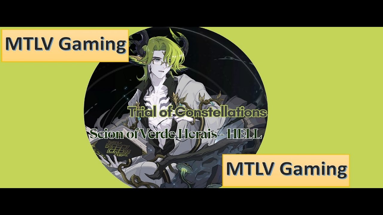 Epic 7: Trial of Constellations - Scion Verde Herais HELL