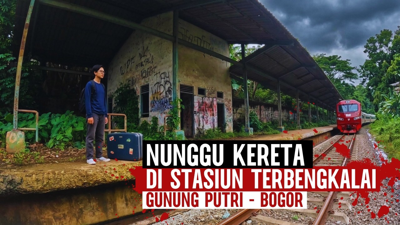 Stasiun Terbengkalai di Gunung Putri Bogor