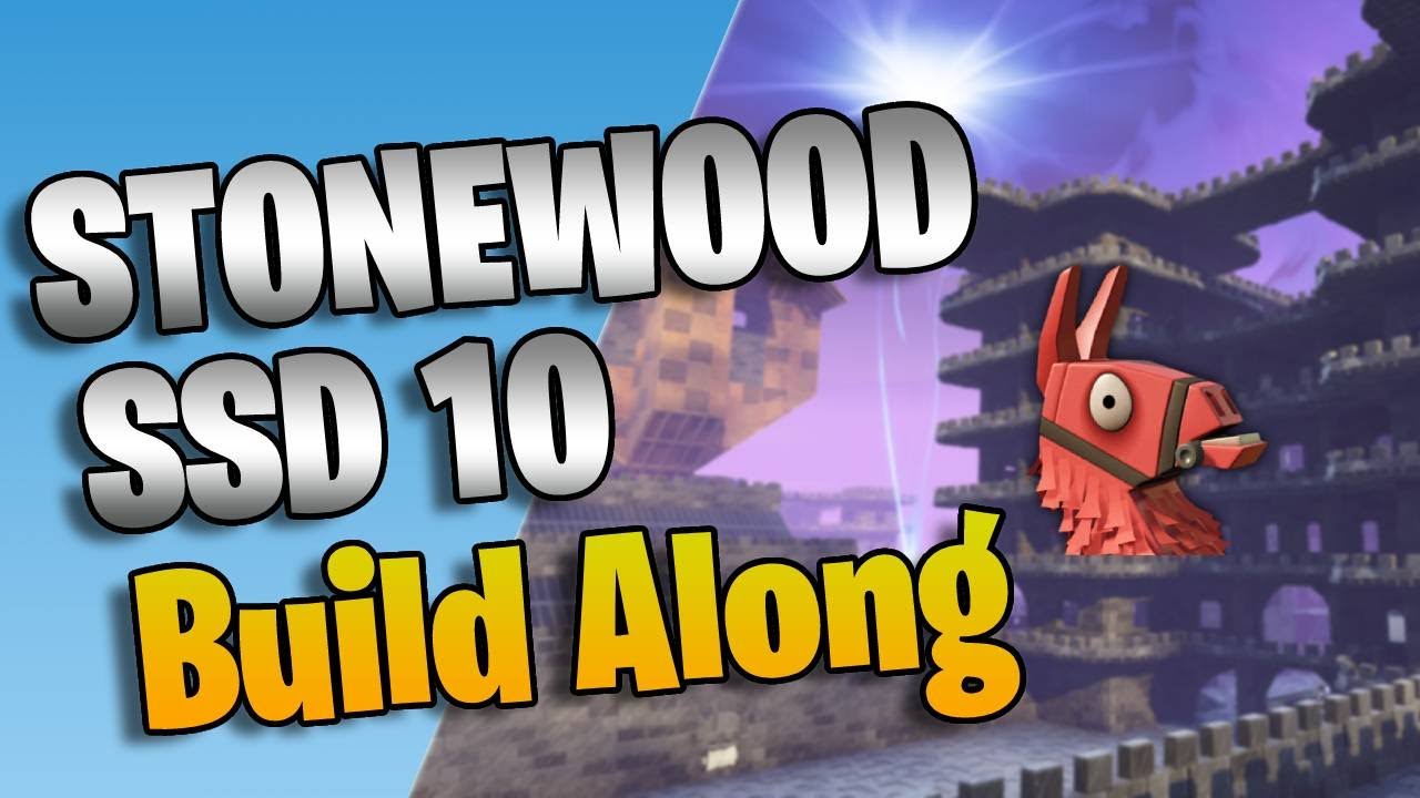How to Build Stonewood Storm Shield Defense 10 Step By Step + Gameplay | Fortnite Save the World