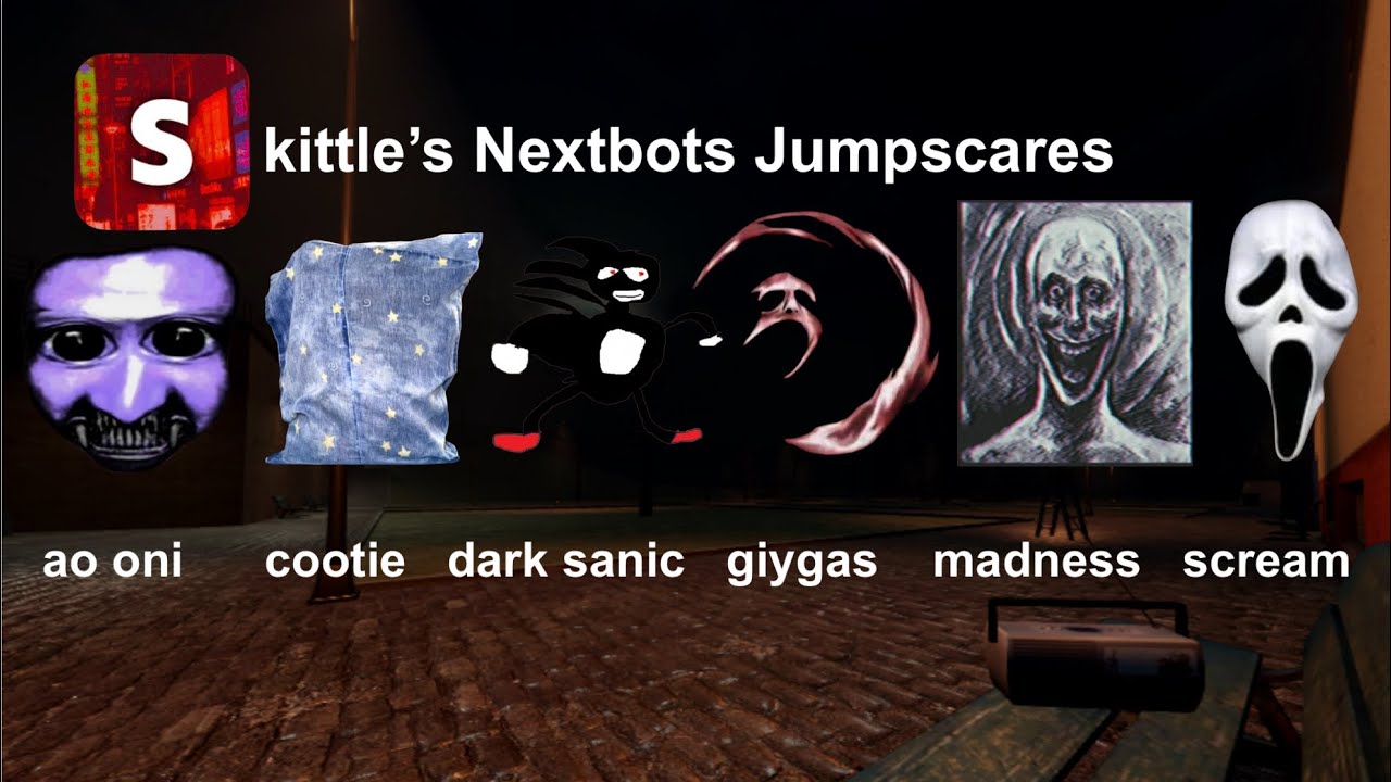 skittle’s nextbots - warehouse jumpscares