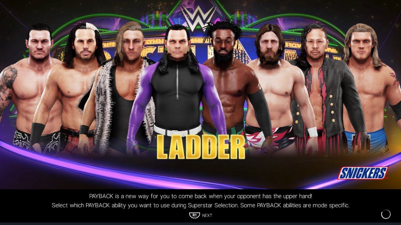 WWE 2K19 - 8-Man Ladder Match