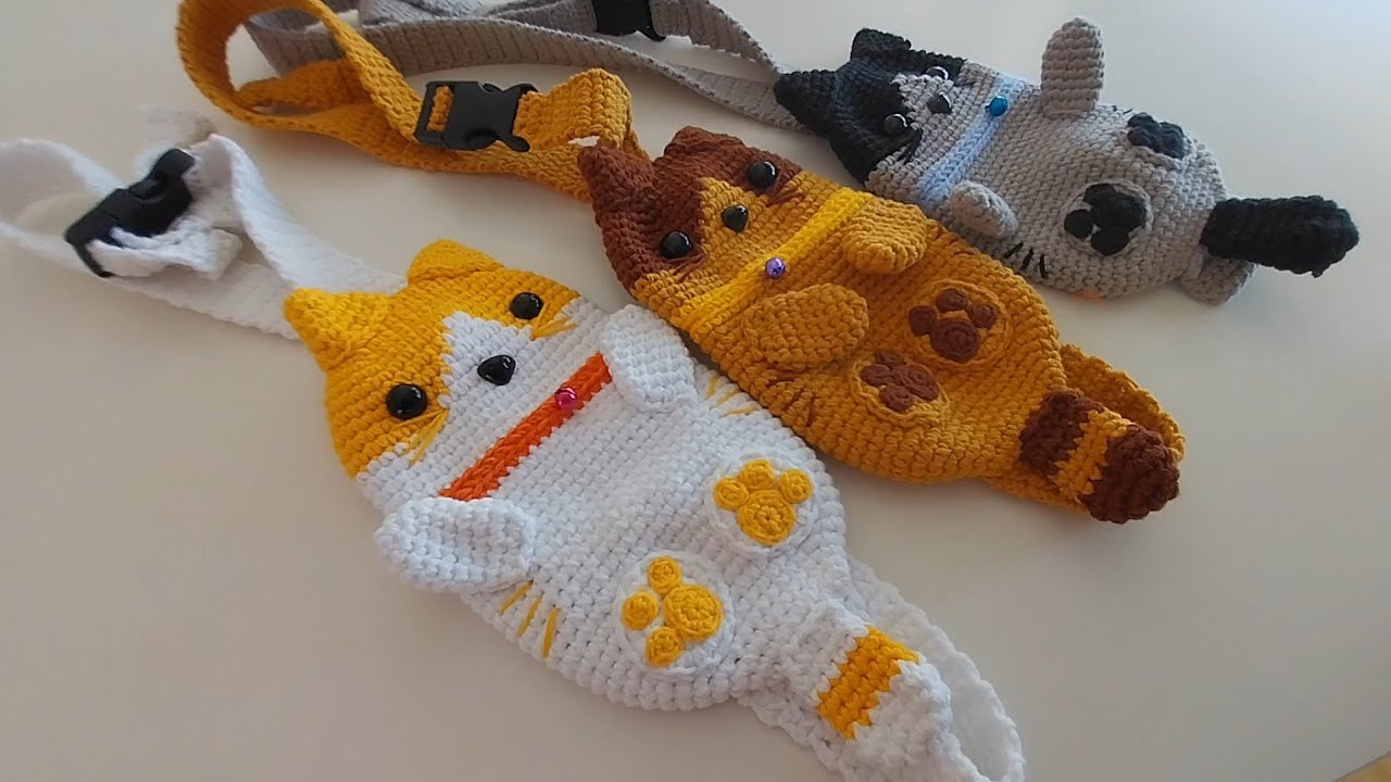 Amigurumi Kedili Çanta Yapımı