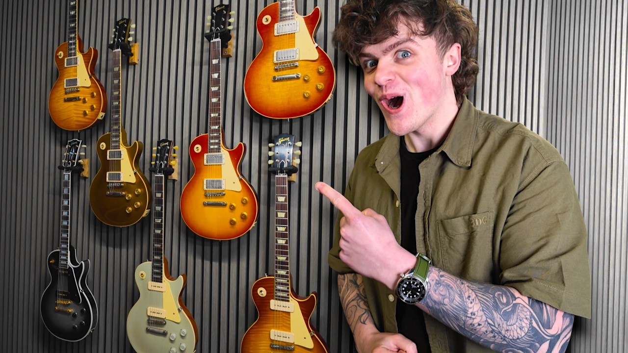 Я перепробовал ВСЕ гитары Gibson Murphy Lab Les Paul | Вот лучшая из них