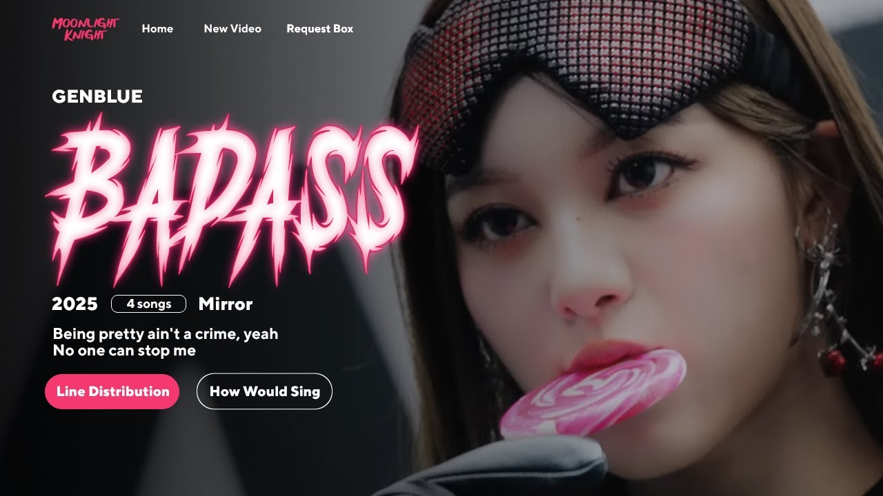 GENBLUE - BADASS 🔥 Line Distribution