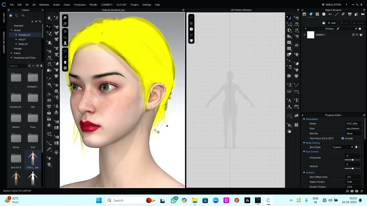 How to customise your avatar in clo3d