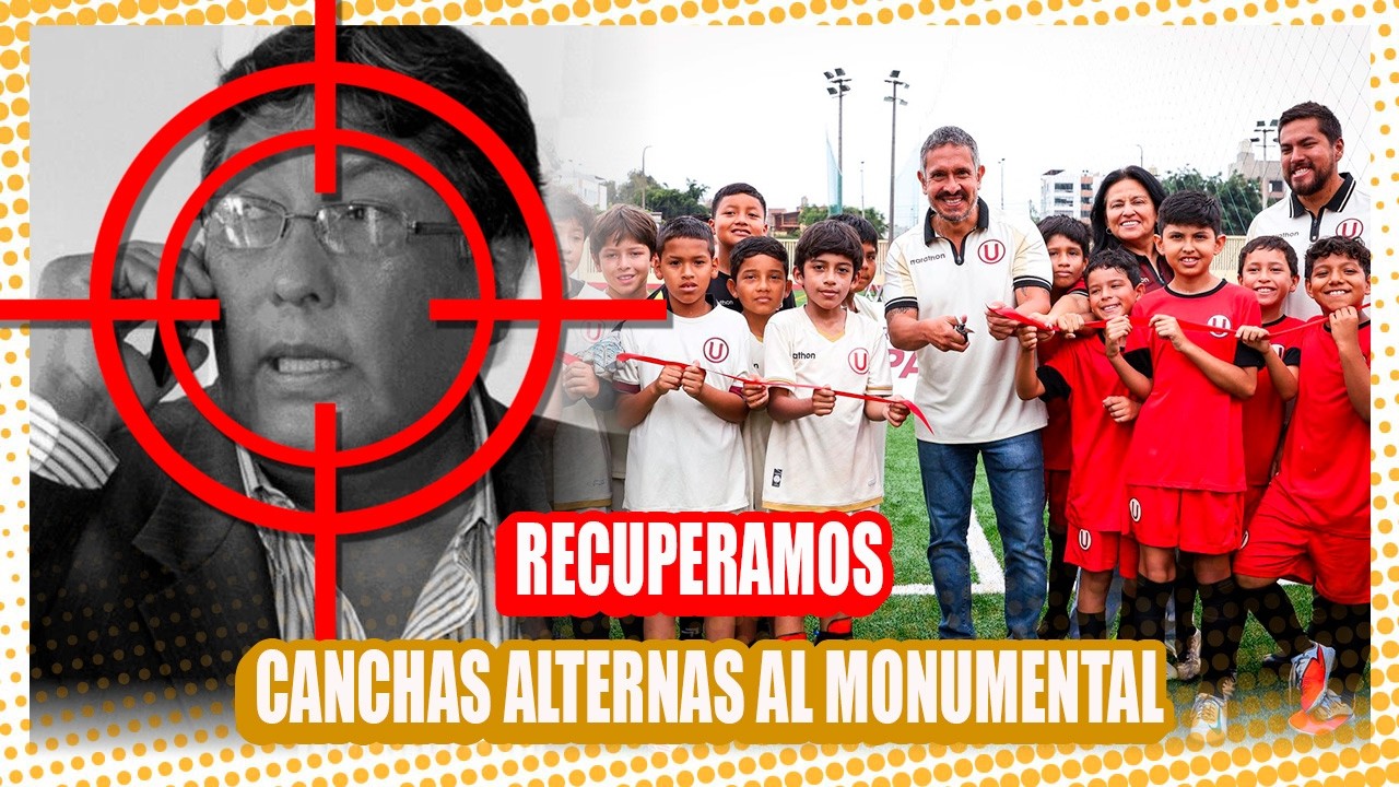 RECUPERAMOS las canchas que los Leguía dieron en concesión.