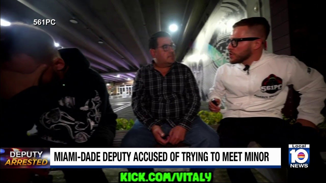 Video shows Miami-Dade deputy admitting he met dating app user who identified as 15-year-old girl