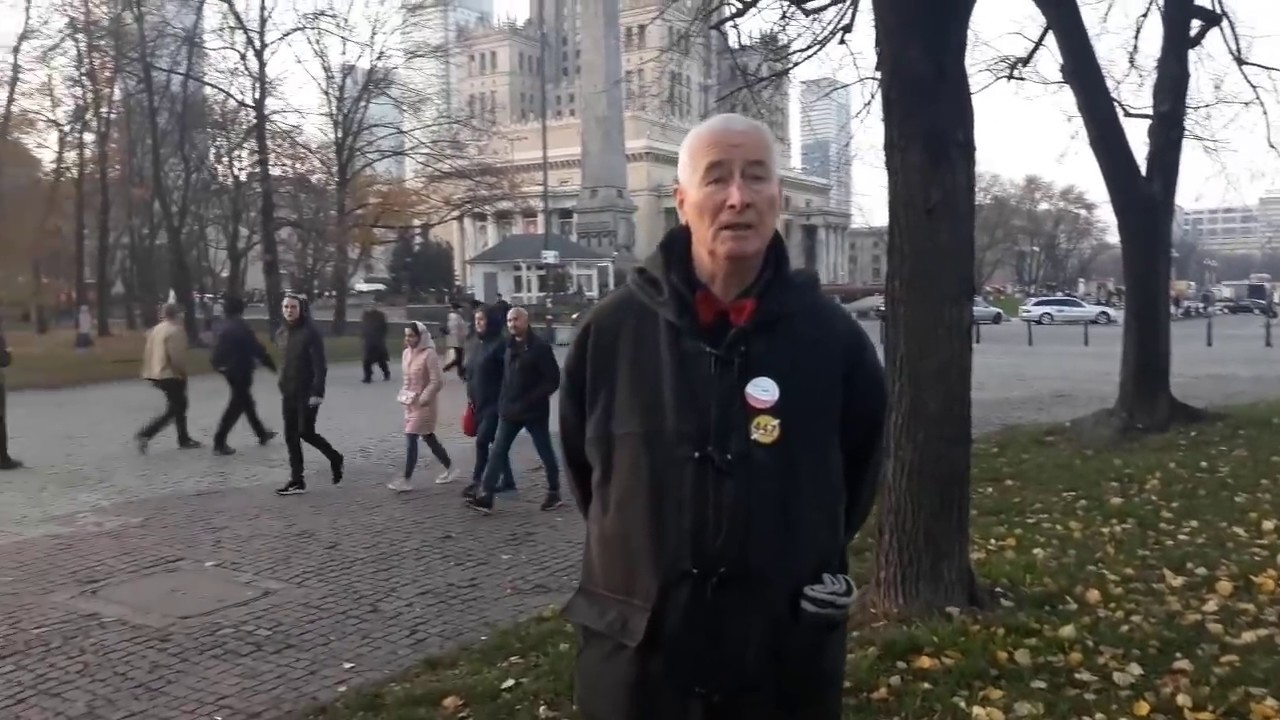 Polski PATRIOTA m&oacute;wi jak jest - Pan Bogusław Domaszewski