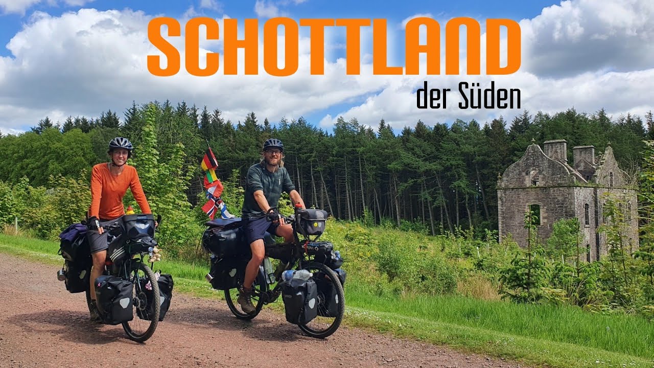 [#33] Radreise Schottland (1) Wo sind die Highlands? | Biketravel im Süden von Dumfries bis Glasgow