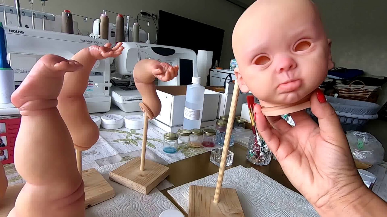 10 МК РЕБОРНИНГ УРОК  ПОСЛЕДНЕЕ СЛОИ  КРАСКИ 🎨 КОЖИ  OLGA KIRCHGESSNER