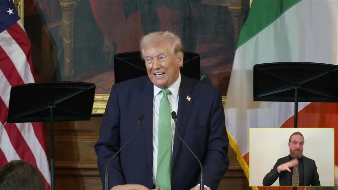 President Trump Participates in the Friends of Ireland Luncheon