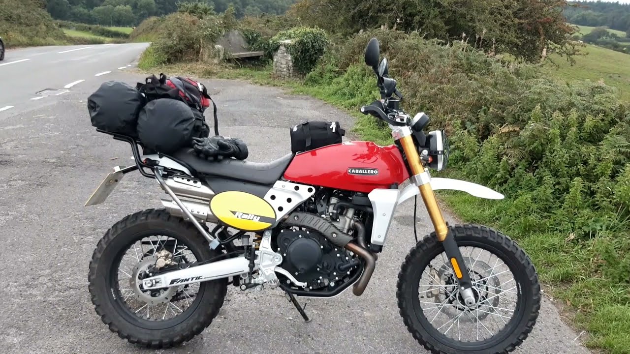 Fantic Caballero 500 Rally GWT TET Poole - Totnes September 2020