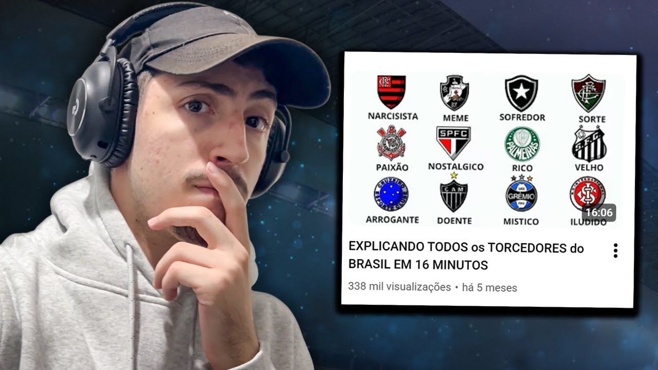 EXPLICANDO TODOS os TORCEDORES do BRASIL EM 16 MINUTOS | REACT