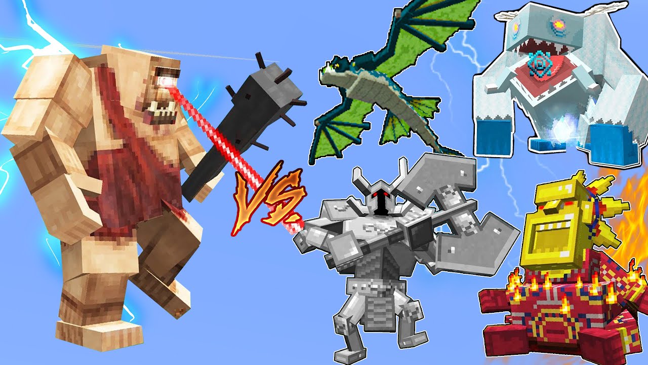 Cyclops V2 Vs. Mowzie’s Mobs Mod in Minecraft