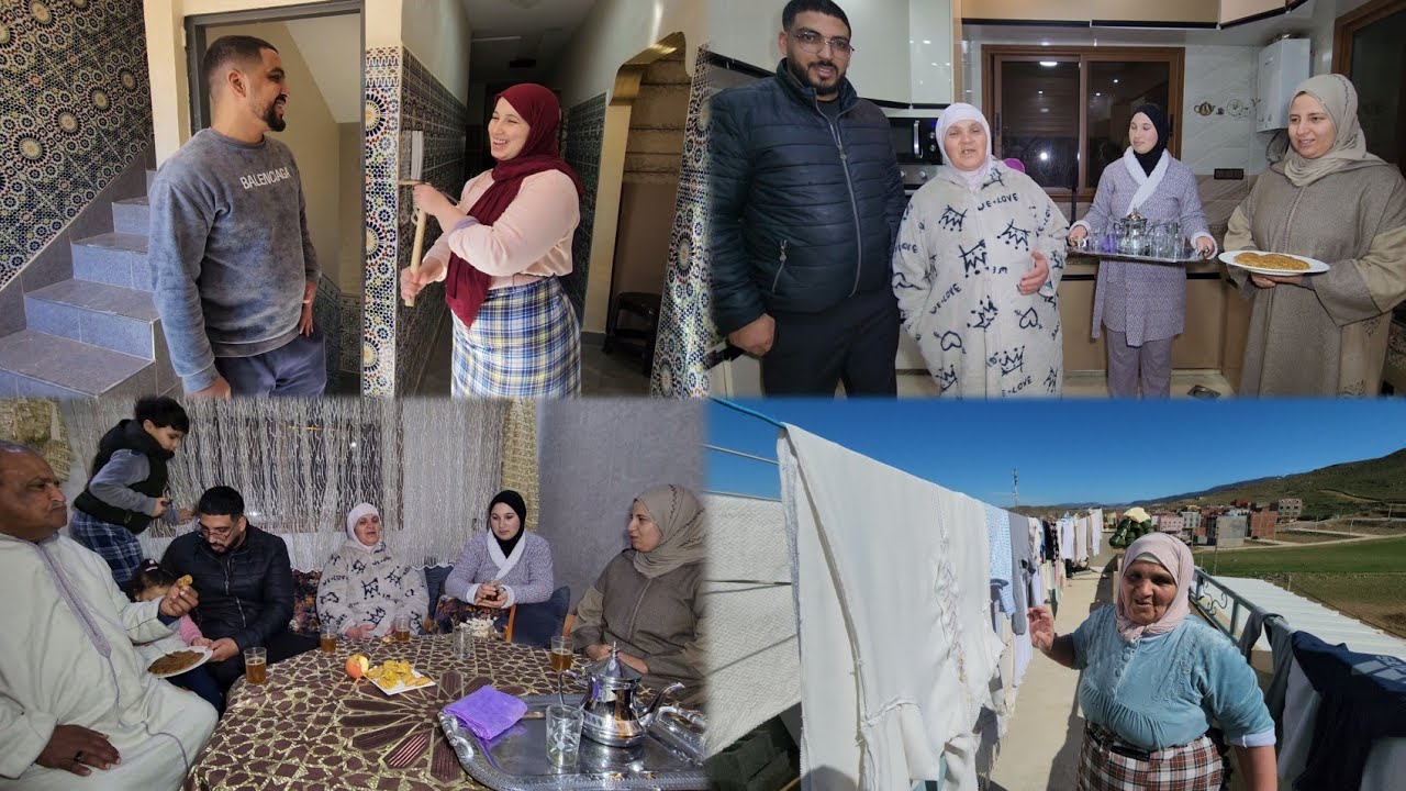 تيتيش ورّات الحداكة ديالها وجمّعات دارها… والعرايسات بداو يوجدو لرمضان فجو عائلي حنين 😍🌙