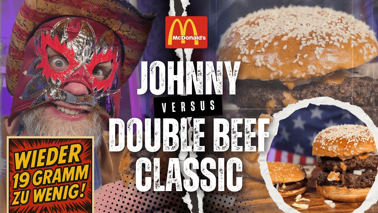 Der Double Beef Classic von McDonald's &ndash; Johnny vs. Fastfoodkette | Die Grillshow 655