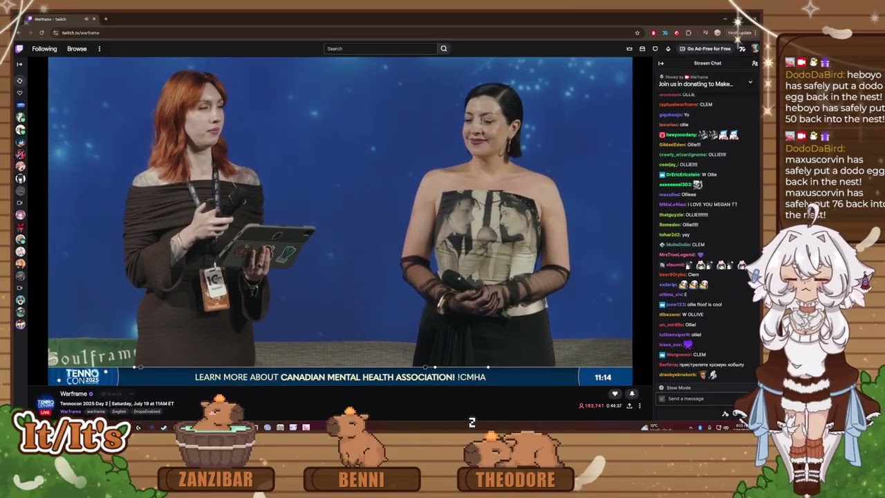 Reacting to Warframe Tennocon Stream: July 19th 2025 Twitch VOD