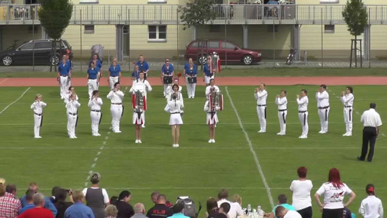 Festival der Klänge 2015 in Brandenburg an der Havel   02 Spielmannszug TV Deutsche Eiche Hirschfeld