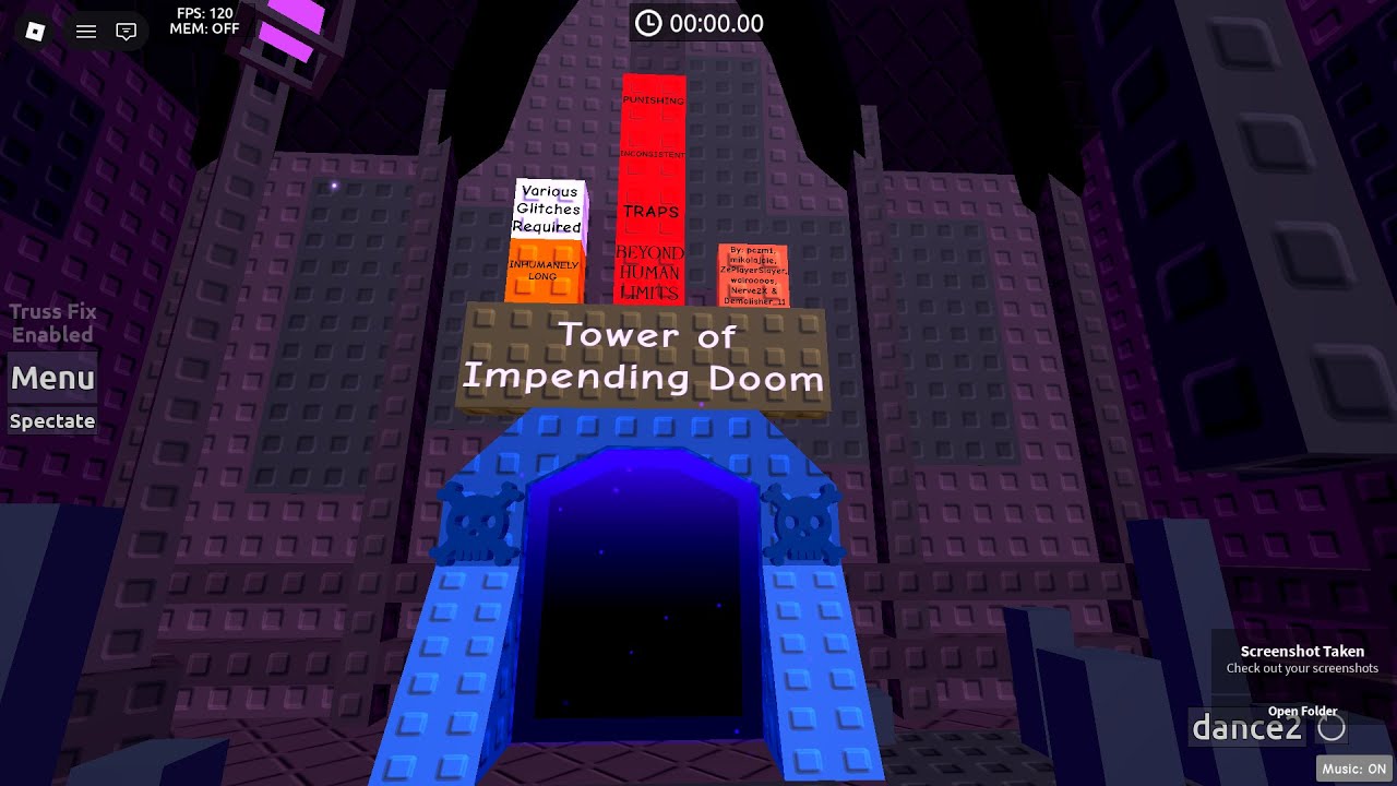 Tower of Impending Doom (All-jump)☠️