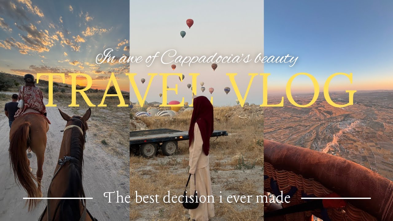 Travelogue | semester break | Hot Air Balloon & Sunset Horse Riding Experience at 19 is a blessing 