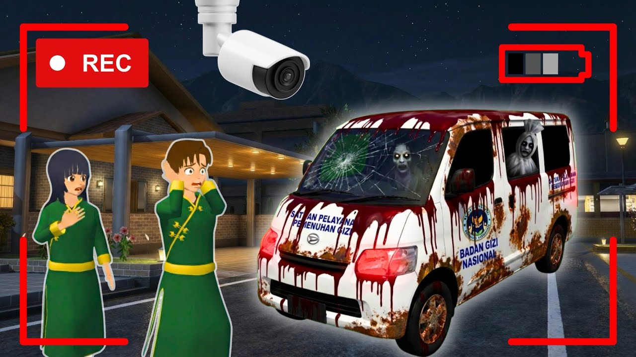 Yuta Mio Panik CCTV Merekam ANOMALI MOBIL VAN MBG BALAS DENDAM 😱| Sakura School Simulator 