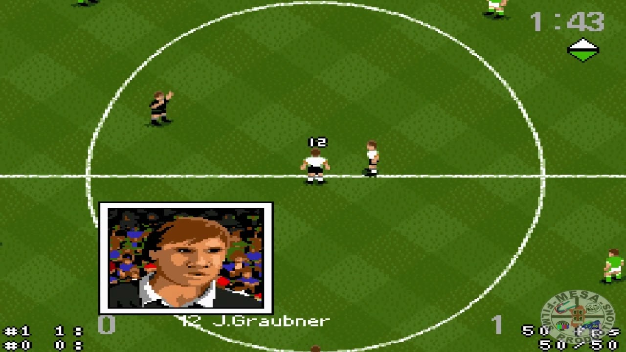 World Cup USA '94 SNES, playing as Bolivia - Beginning of the World Cup tournament/ Germany-Bolivia