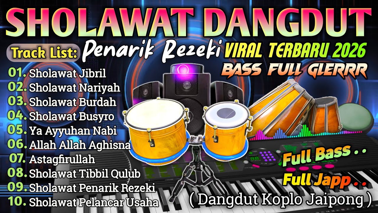SHOLAWAT PEMBUKA REZEKI | PUTAR DI RUMAH, KANTOR DAN TEMPAT USAHA | DILANCARKAN SEGALA USAHA