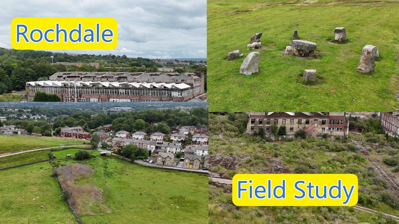 Rochdale's Industrial Heritage.  A walk round important mining remains in Rochdale