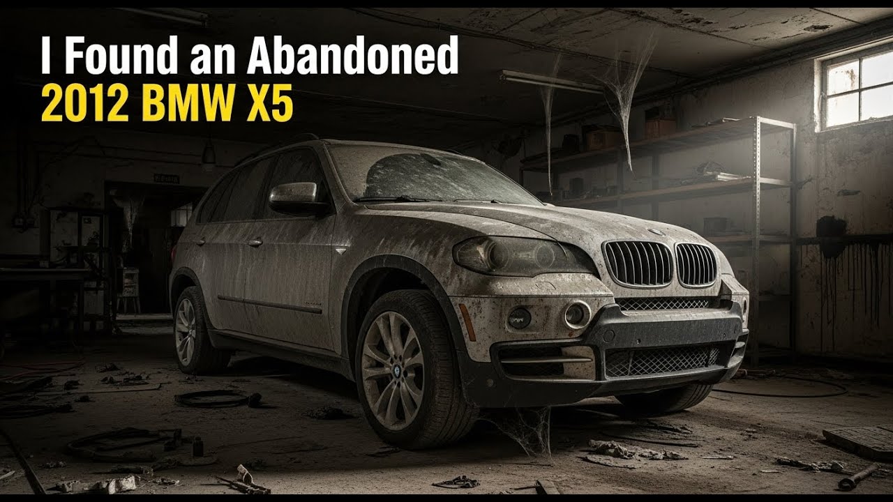 I Found an Abandoned 2012 BMW X5 Hidden Inside a Forgotten Garage