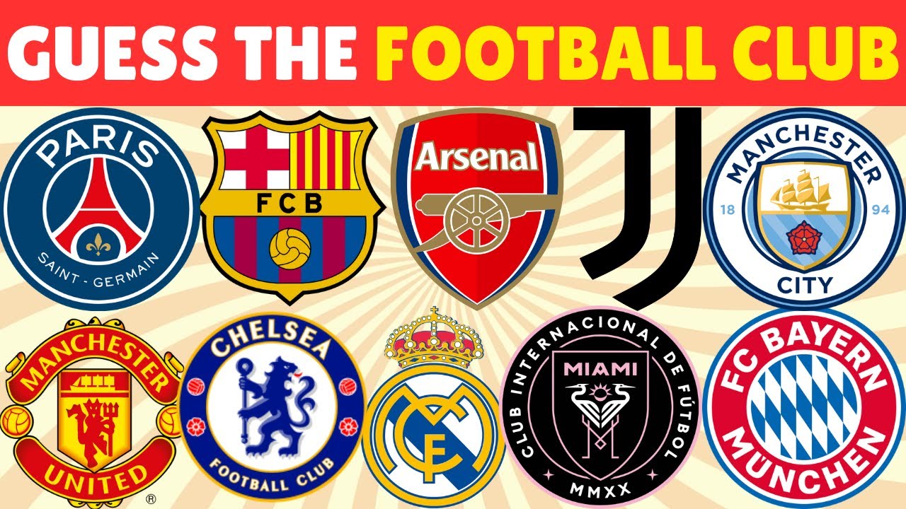 Guess The Football Club Logo ⚽ | Soccer Logo Quiz Challenge