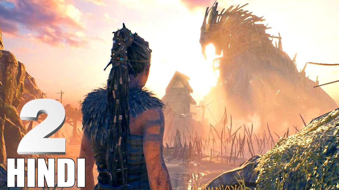SENUA VS VALRAVAN THE GOD OF SEERS - PART 2 - HELLBLADE SENUA'S SACRIFICE HINDI GAMEPLAY WALKTHROUGH