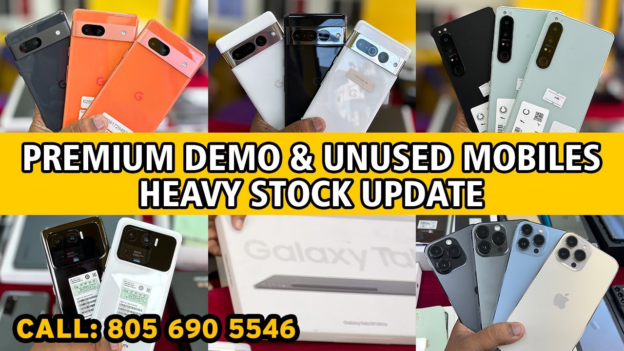 Premium Demo & Unused Mobiles 💥 | Heavy Stock Update ⚡ | Ten Digit Mobiles Coimbatore 🔥 #5gmobile