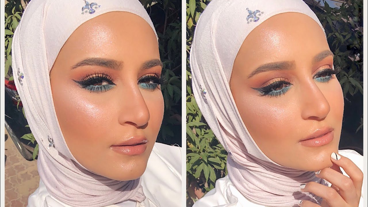 مكياج بألوان صيفيه (تجربة منتجات جديدة)