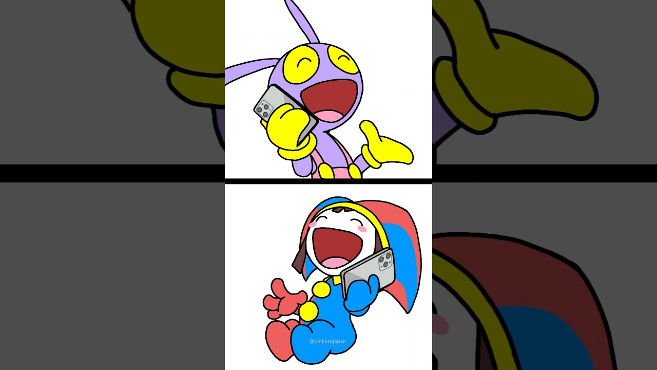 When friend is sick😊 (Pomni & Jax Best Friend Animation Meme)