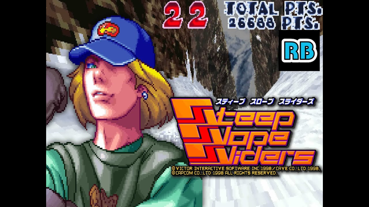 1998 [60fps] Steep Slope Sliders 108664pts ALL