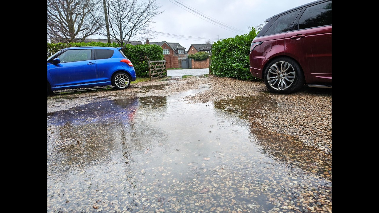 Driveway replacement timelapse