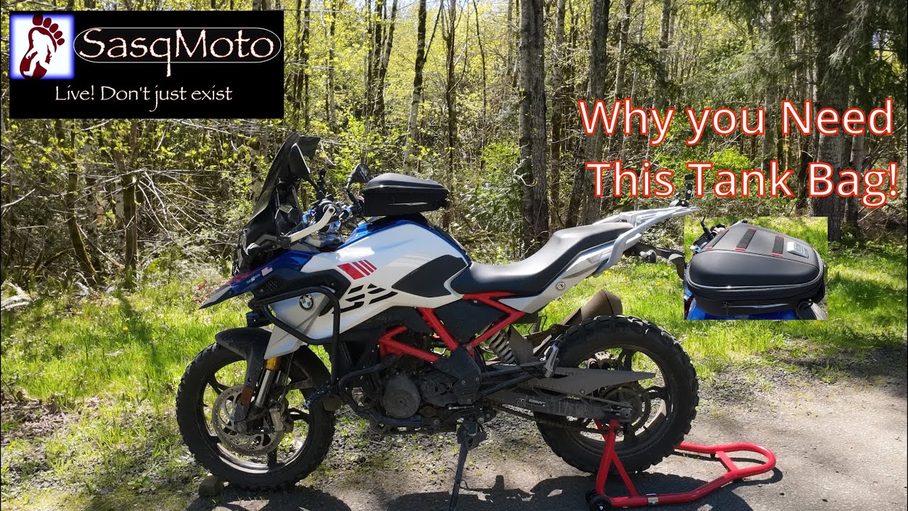 Givi tank bag for BMW G310GS - unexpected must have!