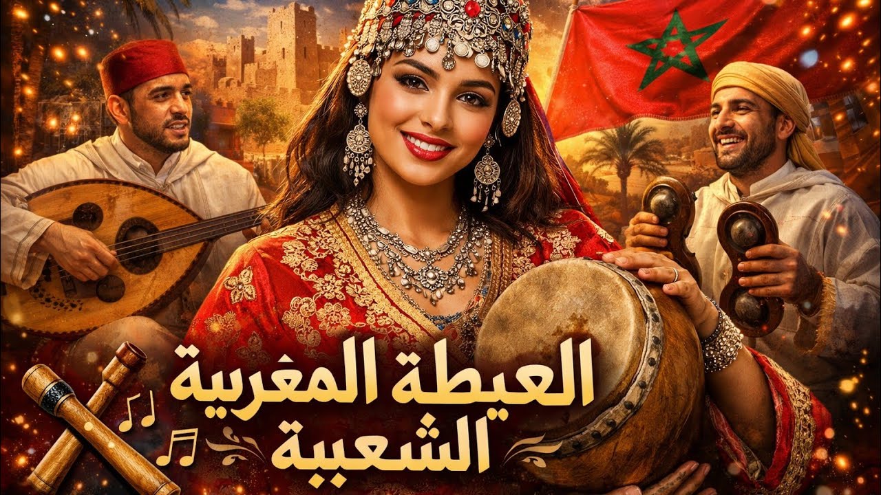 موسيقى شعبية مغربية أصيلة | إيقاع وفرحة