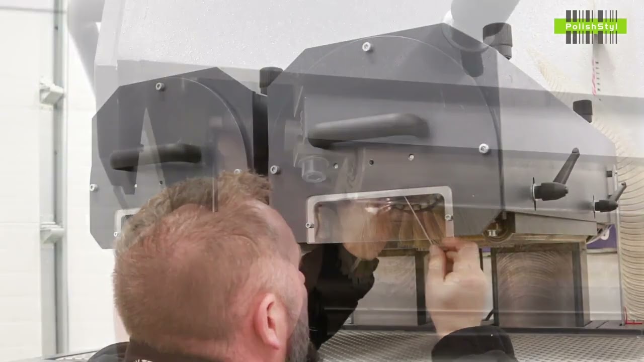 Dwugłowicowa szczotkarka PS-600 | ZASTOSOWANIE + MONTAŻ głowic!