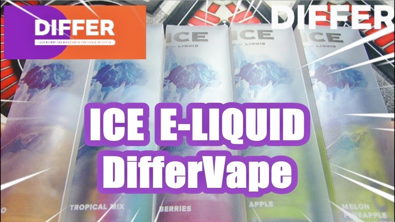 ice e liquid Differvape ( e liquide fruit&eacute; frais )