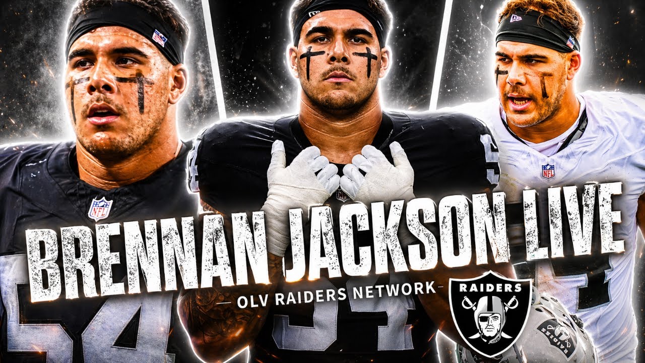 #Raiders | Прямая трансляция с лайнбекером из Лас-Вегаса Бреннаном Джексоном 🏴&zwj;☠️ |