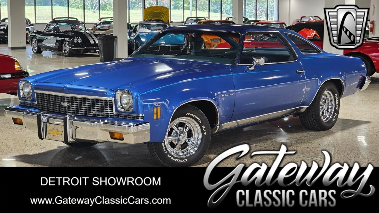 1973 Chevrolet Chevelle Malibu 502 v8 Gateway Classic Cars Detroit #2343 DET