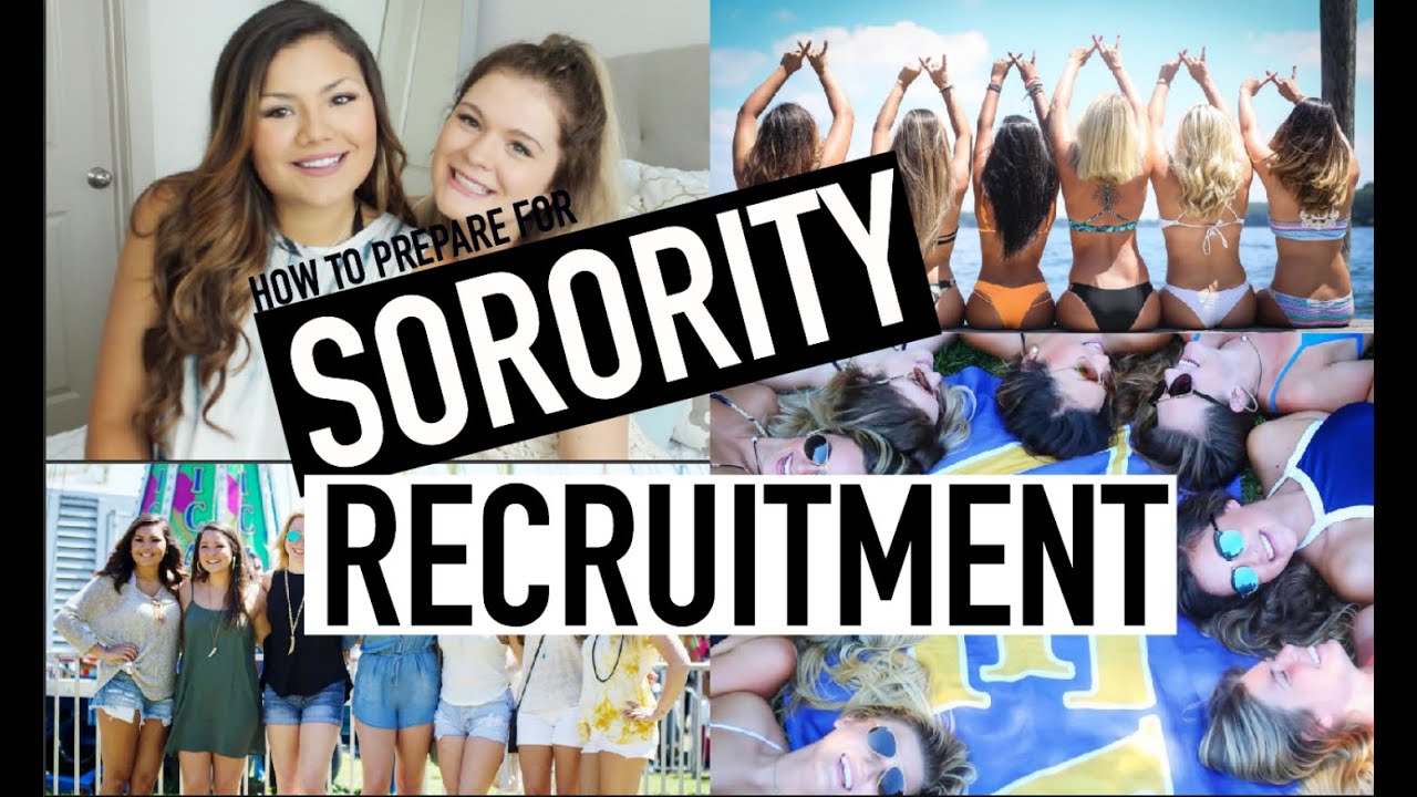 PREPARING FOR SORORITY RECRUITMENT | BiancaCelinexo♡