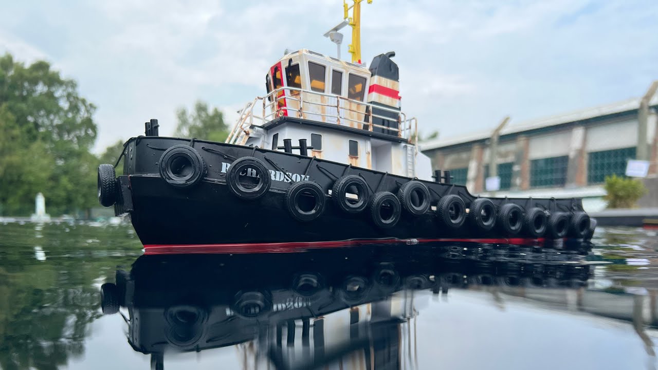 Hobby engine Richardson rc tug twin esc upgrade.