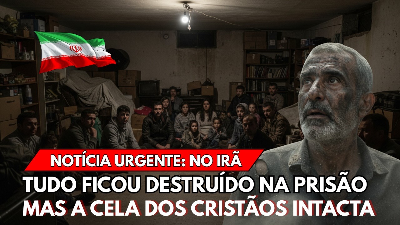 ATAQUE NO IRÃ: O quartel foi destruído, menos o porão onde os cristãos oravam!