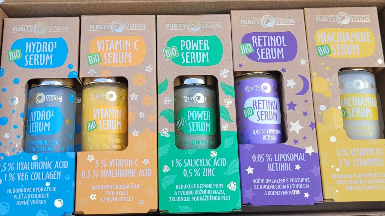 PURITY VISION bio vitamínová séra